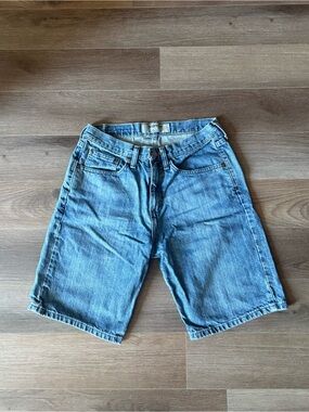 Wrangler Light Blue Denim Jean Shorts